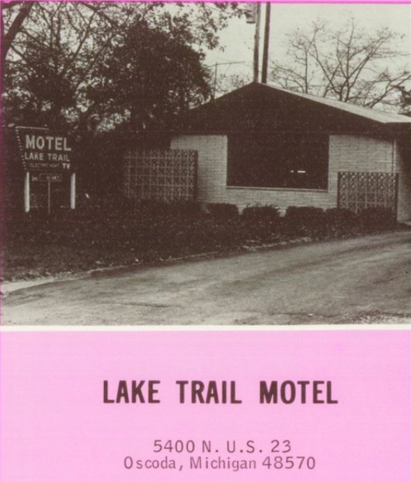The Lake Huron Resort (Lake Trail Motel) - Old Yearbook Ad
